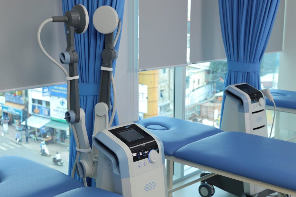 điều trị đau và viêm bằng vltl